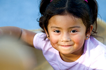 Child smiling