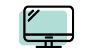 Icon of computer screen