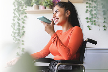 Elderly couple holding hands